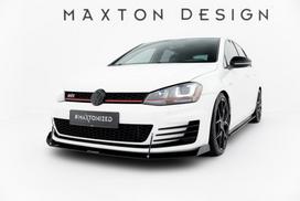 Maxton Design Front Racing Splitter Volkswagen Golf GTI / GTD Mk7 VW-GO-7-GTI-CNC-FD1A