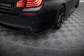 Maxton Design Rear Side Splitters BMW 5 M-Pack Sedan /Touring F10/F11 (fits two single exhaust ends) BM-5-11-MPACK-RSD1G