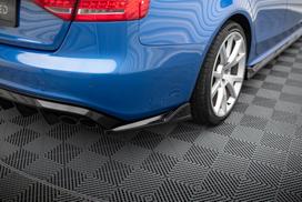 Maxton Design Rear Side Splitters V.2 Audi S4 / A4 S-Line Sedan B8 AU-S4-B8-RSD2G