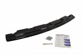 Maxton Design Rear Splitter for BMW 5 M-Pack Sedan/Touring F10/F11 - without vertical bars (fits two single exhaust ends) BM-5-11-MPACK-RD1G