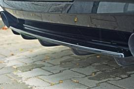 Maxton Design Rear Splitter for BMW 5 M-Pack Sedan/Touring F10/F11 (fits two double exhaust ends) BM-5-11-MPACK-RD2+RD3G