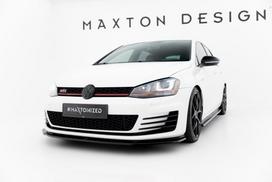 Maxton Design Front Splitter V.1 Volkswagen Golf GTI / GTD Mk7 VW-GO-7-GTI-FD1G
