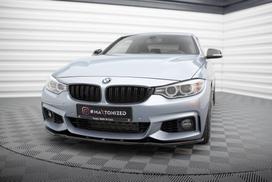 Maxton Design Front Splitter V.1 BMW 4 Coupe / Gran Coupe / Cabrio M-Pack F32 / F36 / F33 BM-4-F32-MPACK-FD1G