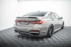 Maxton Design Rear Splitter (with vertical bars) V.2 BMW 7 M-Pack G11 / G12 Facelift BM-7-11F-MPACK-RD3G+RD4G