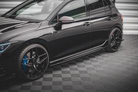 Maxton Design Side Skirts Diffusers V.2 Volkswagen Golf R Hatchback Mk8 VW-GO-8-R-SD2G