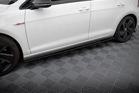 Maxton Design Side Skirts Diffusers V.1 Volkswagen Golf GTI / GTD Mk7 / Mk7 Facelift (wide) VW-GO-7/7F-GTI-SD1G