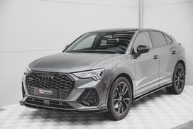 Maxton Design Front Splitter V.1 Audi Q3 Sportback / SUV S-Line F3 AU-Q3-2-SLINE-SB-FD1G