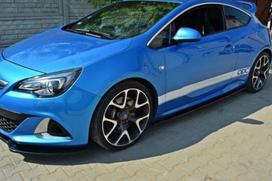Maxton Design Side Skirts Diffusers Opel Astra OPC / VXR J OP-AS-4-OPC-SD1G
