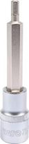 Antgalis įpresuotas į galvutę Yato Hex 1/2" H5 x 100mm(YT-04391)