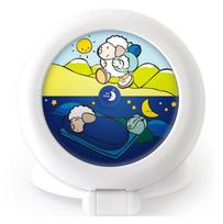Vaikiškas žadintuvas Claessens'Kids Kid'Sleep Globetrotter muzikinė naktinė lempa diena/naktis nešiojama