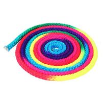 Jumping ropes,Gymnastics Rope, Rainbow Color Rhythmic Gymnastics Rope Sports Competition Arts Training,