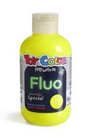 Guašas fluorescencinis Toy Color Fluo, 250 ml, geltonas
