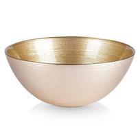 Dubuo, 600 ml, Dubuo stiklinė auksinė 15 cm, 600 ml