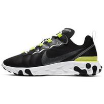 Nike React Element 55 Juoda Citrinos Nuodai Moteriški CN3591-001 35.5