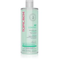 Topicrem AC Purifying Micellar Water valomasis micelinis vanduo riebiai, į aknę linkusiai odai 400 ml