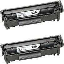 Kasetė lazeriniui spausdintuvui 12A Q2612A / FX-10 2-Pack, 12A Q2612A / FX-10 2-Pack