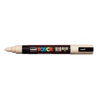 Žymeklis UNI Posca PC-5M, apvalus, 1.8 - 2.5 mm, smėlio