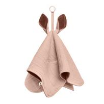BIBS meilės audinys čiulptukui Kangaroo – Blush/ Woodchuck