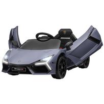 Vaikiškas elektrinis automobilis pilkas