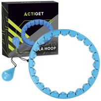 Hula hoop lankas raudonas