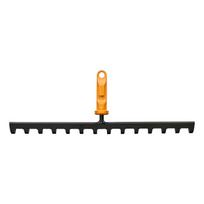 Grėblys be koto FISKARS OneClick, 14 dantų, dirvožemiui