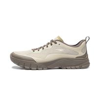 Li Ning Sandstone Sports Comfortable Shock Absorbing Wear Resistant Low Top Casual Shoes Men casual shoes Light-Brown AGCW113-3 43⅔ gray