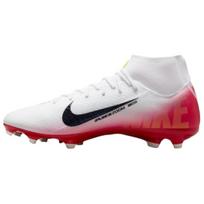 Nike Mercurial Superfly 10 Academy Atsparūs trinčiai futbolo bateliai Unisex Balti Raudoni HJ7311-600 47.5