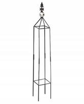Metalinė sodo atrama Kvadratinė 79x12x12cm vijokliniams augalams