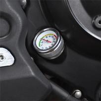 Universalus termometras alyvai Pakeičia dangtelį M30X1.5 Kawasaki 650 KLR 1987-1998 Motociklo Dalys Aksesuarai Sidabrinis sidabras