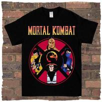 Mortal Kombat Retro Grafinis Marškinėlis Unisex Trumpomis Rankovėmis S-5XL Unisex Marškinėlis M