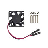 30x30x7mm Raspberry Pi aušinimo ventiliatorius be šepetėlių 3,3 V 5 V DC tylus ventiliatorius, skirtas Raspberry Pi 4, Pi 3 B+, ​​Pi 3B, Pi 2, Pi B+ 1pc juoda