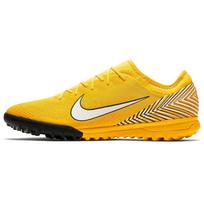 Nike Mercurial Vapor 12 AG Dirbtinės dangos amortizuojantys, atsparūs dilimui futbolo bateliai Unisex Geltoni Juodi AO4703-710 42.5