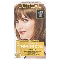 L'Oréal, pageidaujama, neblunkanti spalva, 6 val. šviesiai gintaro ruda, 1 aplikacija