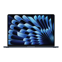 Apple MacBook Air 15" (2025) M4 10C CPU, 10C GPU/16GB/256GB nešiojamas kompiuteris 256GB Midnight