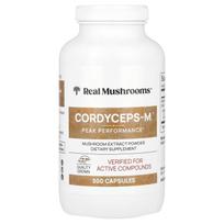 Tikri Grybai, Cordyceps-M, Grybų Ekstrakto Milteliai, 300 Kapsulių