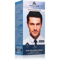 Kallos Glow Lasting Cream Colour ilgalaikiai plaukų dažai vyrams atspalvis Black 60 ml