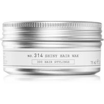 DEPOT 300 HAIR STYLING NO. 314 SHINY HAIR WAX plaukų formavimo vaškas natūraliai fiksacijai 75 ml