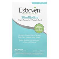 Estroven, Menopauzės simptomų palengvinimas, Slimbiotic® Svorio valdymo probiotikų mišinys, 30 kapsulių