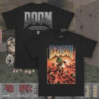 MF DOOM Vaizdo žaidimų Grafinis Marškinėliai Unisex Trumpomis Rankovėmis (dvipusis) S-5XL Unisex Marškinėliai XL