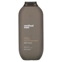 Metodas, vyrai, kūno prausiklis, kedras ir kiparisas, 18 fl uncijų (532 ml)