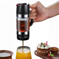 9 uncijų (227 g) lašelinis medaus indelis su rankena