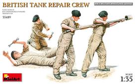 Klijuojamas Modelis MiniArt 35489 British Tank Repair Crew 1/35