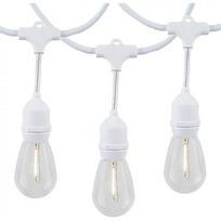LED lauko 1 m girlianda sodui ir terasoms E27 lempoms