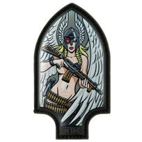 Antpečas „Valkirijos ietis“, M-Tac, su „Velcro“ lipduku tvirtinimui, juodos spalvos, 11×6,5 cm