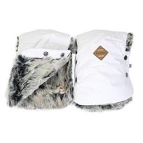 Huppa Vėžimėlio pirštinės GLUUV, White, 000