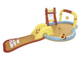 Pripučiama vandens žaidimų aikštelė SplashZone, 435x213x117cm