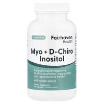 Fairhaven Health, Myo + d-Chiro Inozitolis, 120 kapsulių
