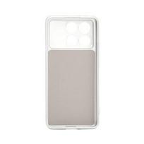 „iLike Xiaomi Poco X6 Pro Nano“ silikoninis dėklas, sidabrinis