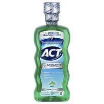 Act, burnos skalavimo skystis nuo ertmės fluorido, mėtų skonio, 18 fl uncijų (532 ml)