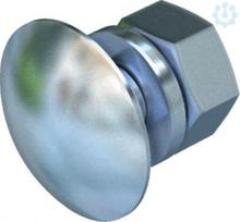 Truss-head bolt with nut and washer, M 8 x 16, FRS 8x16 F 8.8 6406963 | 4012196201259